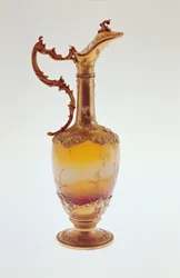 Jarro, montado em prata dourada, Nancy, c.1870